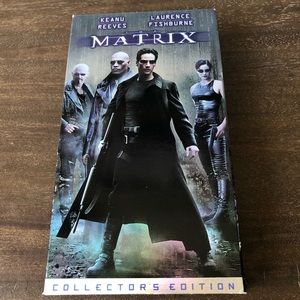 The Matrix Movie Collector's Edition VHS Tape